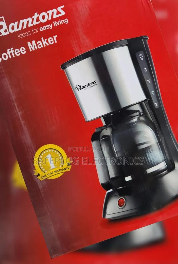 Ramtons Coffee Maker Rm193 – Fast Brewing Machine