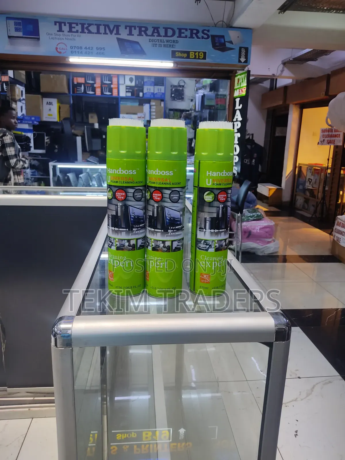 Handboss Foam Cleaning Agent- Shoes And Surfaces