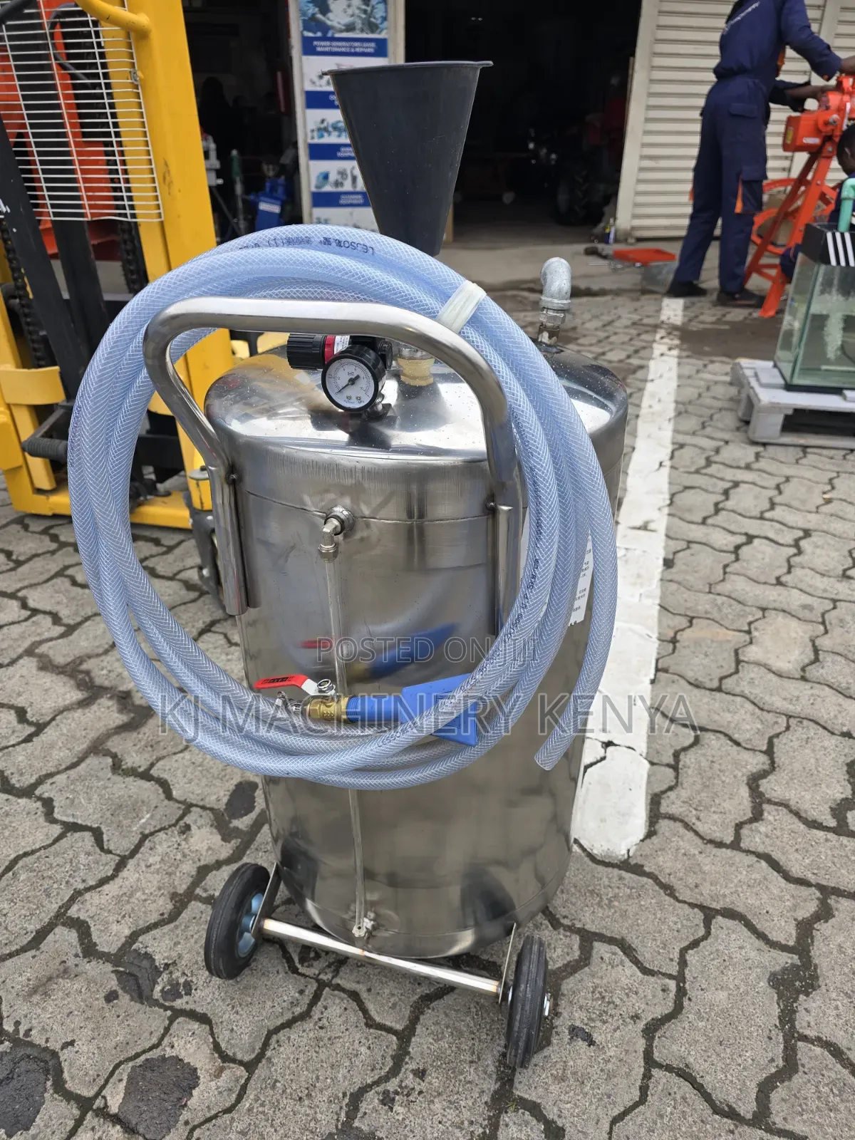 High-Pressure Foam Machine (Stainless Steel) – Car Wash Industrial Use