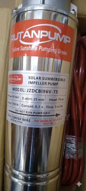 Heavy Duty Submersible Solar Water Pump 750w