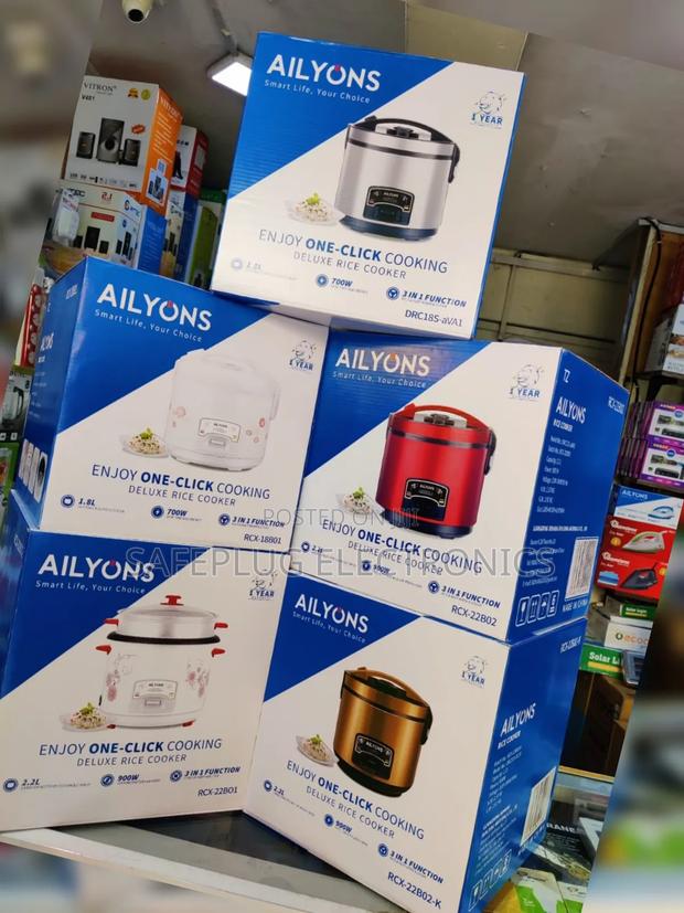 Electric Rice Cooker 1.8l – All Colours Available