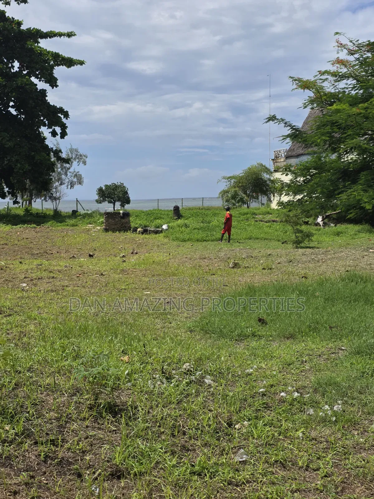 1 Acre Beach Front Land for Sale in Diani Galu Area I