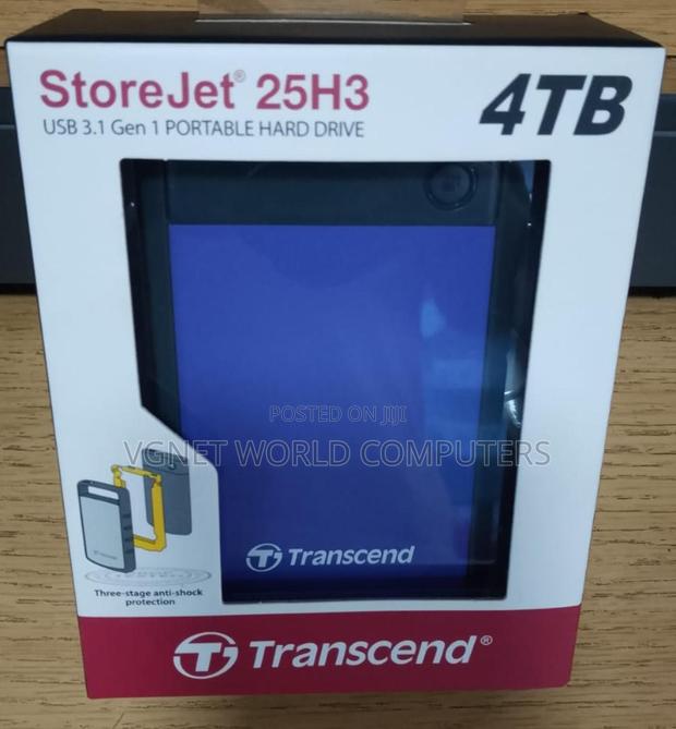 External 4tb Transcend Hard Drive