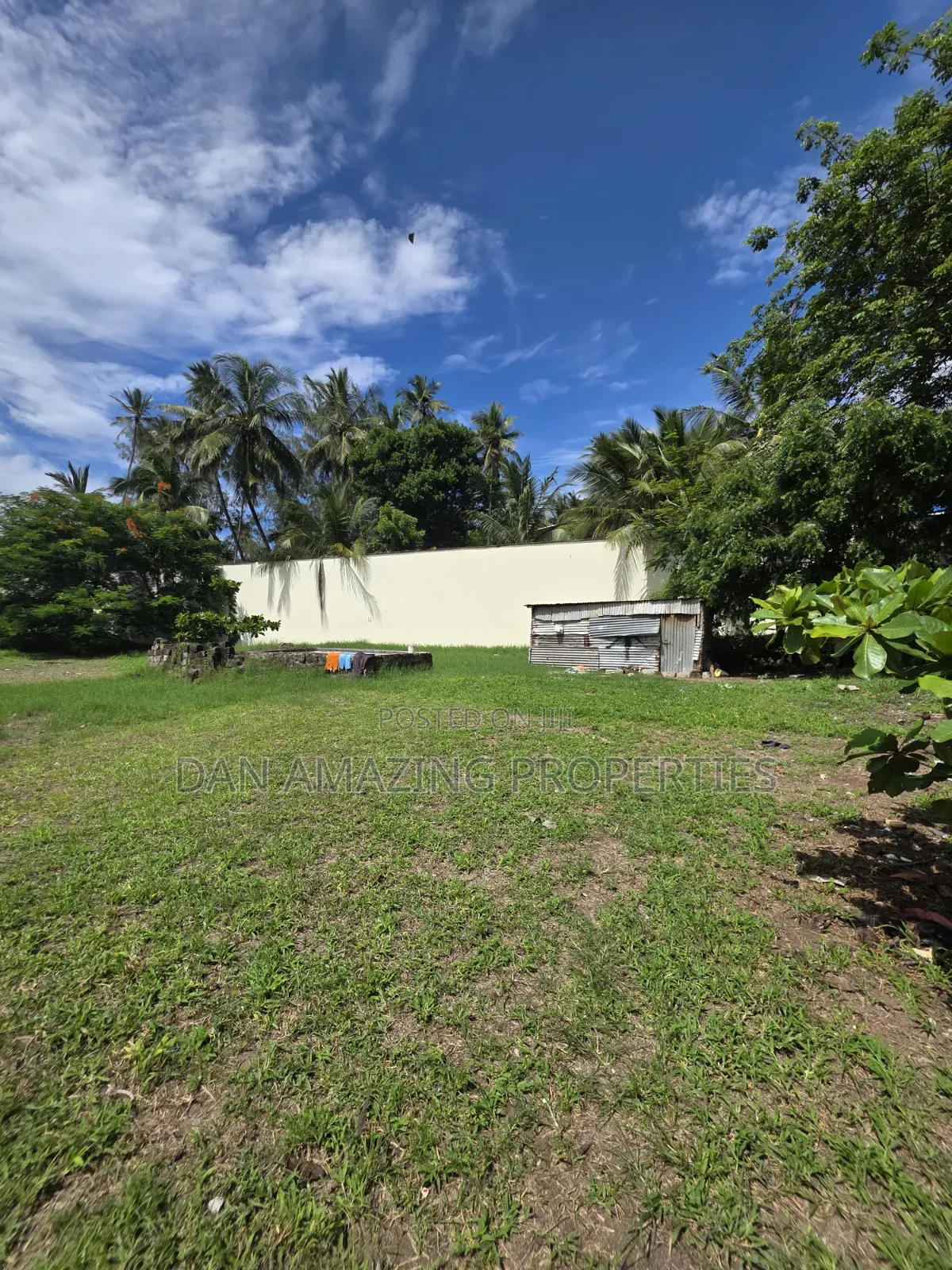 1 Acre Beach Front Land for Sale in Diani Galu Area I