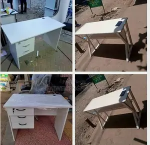 Modern White Office Desk