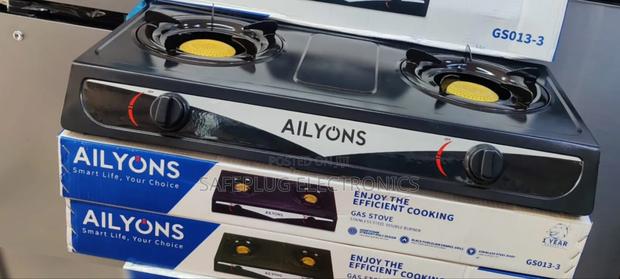 Ailyons 2 Burner Gas Stove – Stainless Steel