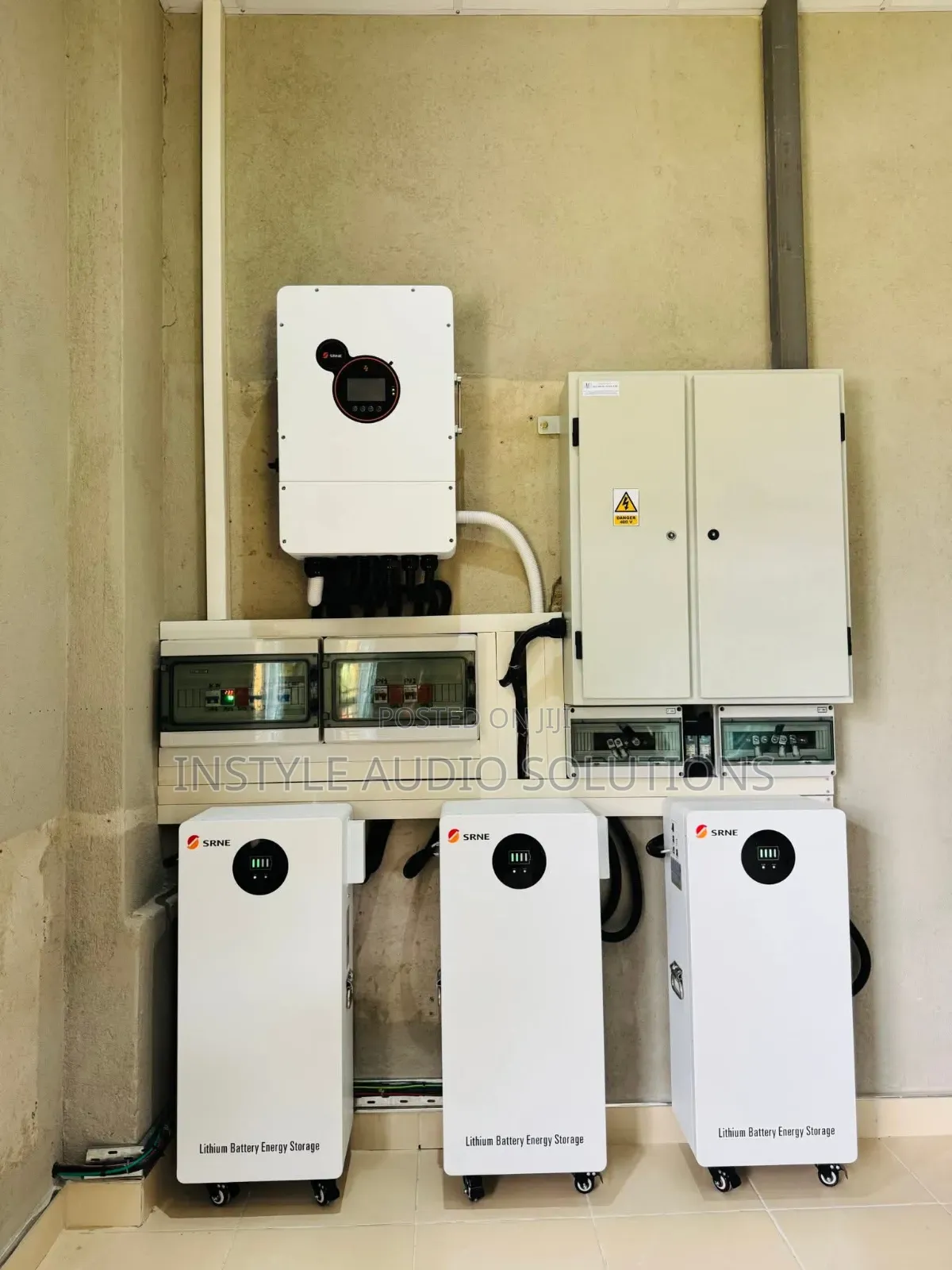 45kwh - 12kw Offgrid System for Apartment, Hotel,School Office Block