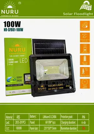 Solar Floodlight 100w