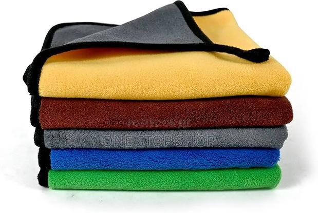 3pcs Colored Automotive Detailing Glass,Body Cleaning Microfiber Soft