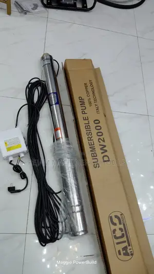 Aico Dw2000 2hp 210metres Deep Well Submersible Water Pump.