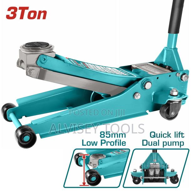 Total Tht10834 Hydraulic Floor Jack 3ton