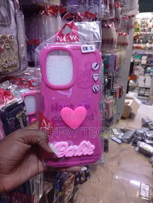 Redmi 13c Pink Barbie-Themed Phone Case