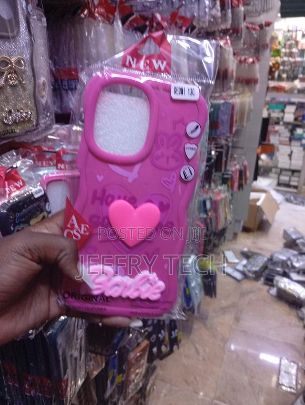 Redmi 13c Pink Barbie-Themed Phone Case - thumbnail 2