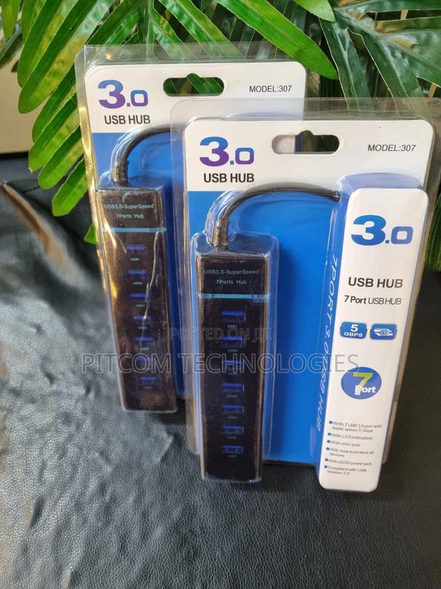 3.0 Usb Hub
7 Ports
at Ksh600