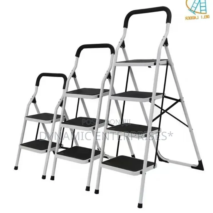 4 Step Deli Heavy Duty Steel Step Ladder