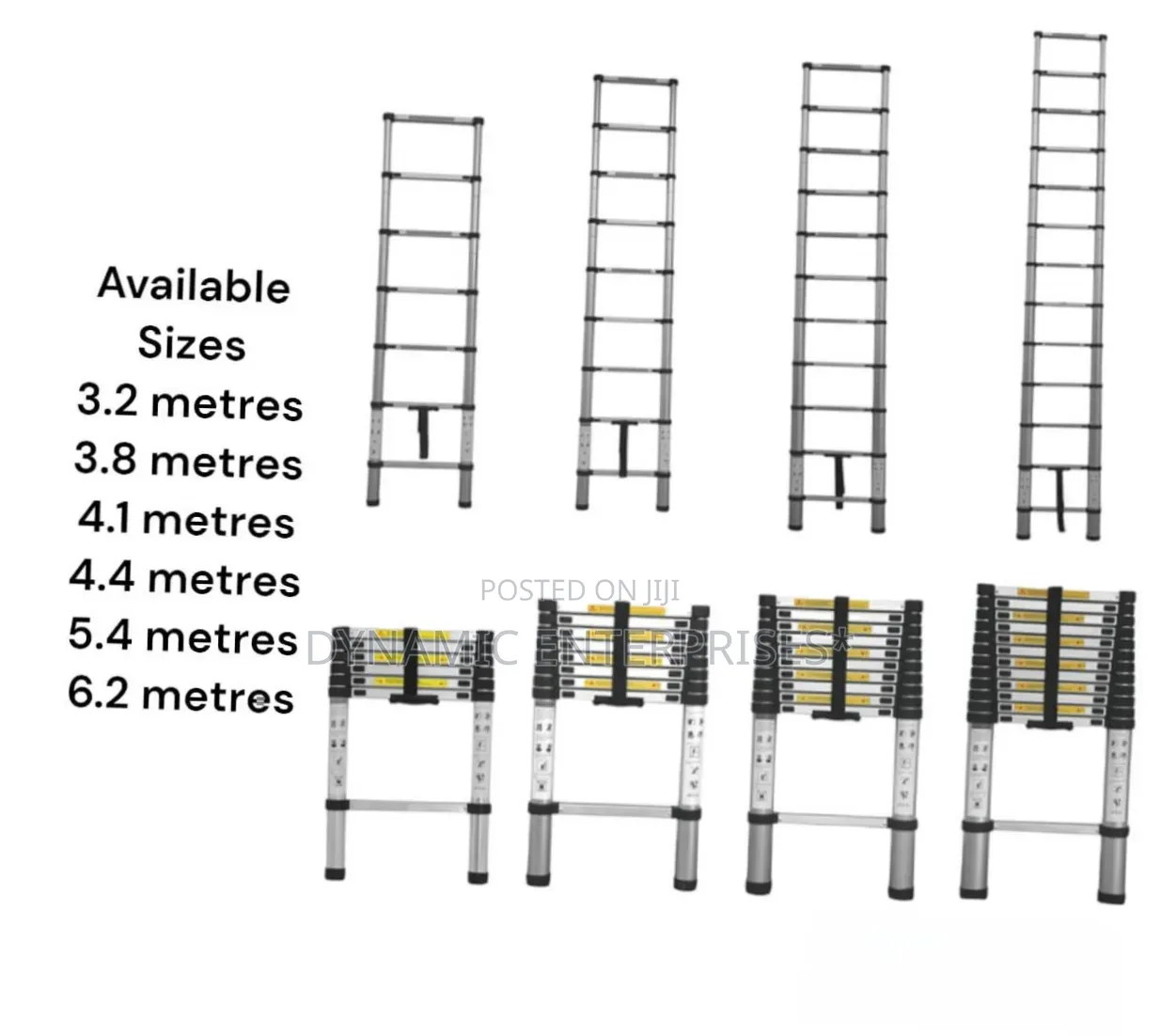 5.4metres Kroma Premium Aluminum Telescopic Ladders