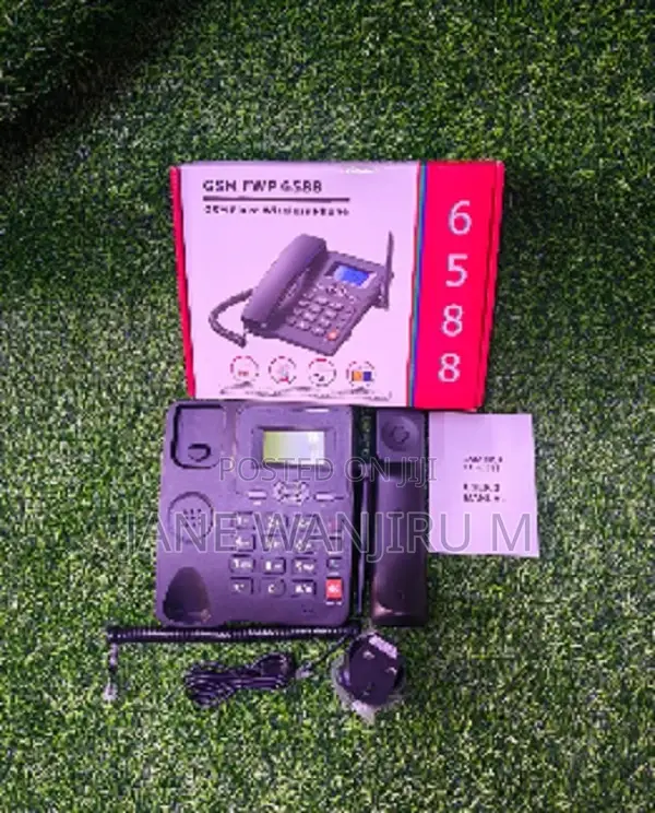 Model 6588 4g Lte Desk Phone - Sim + Wifi + Hotspot