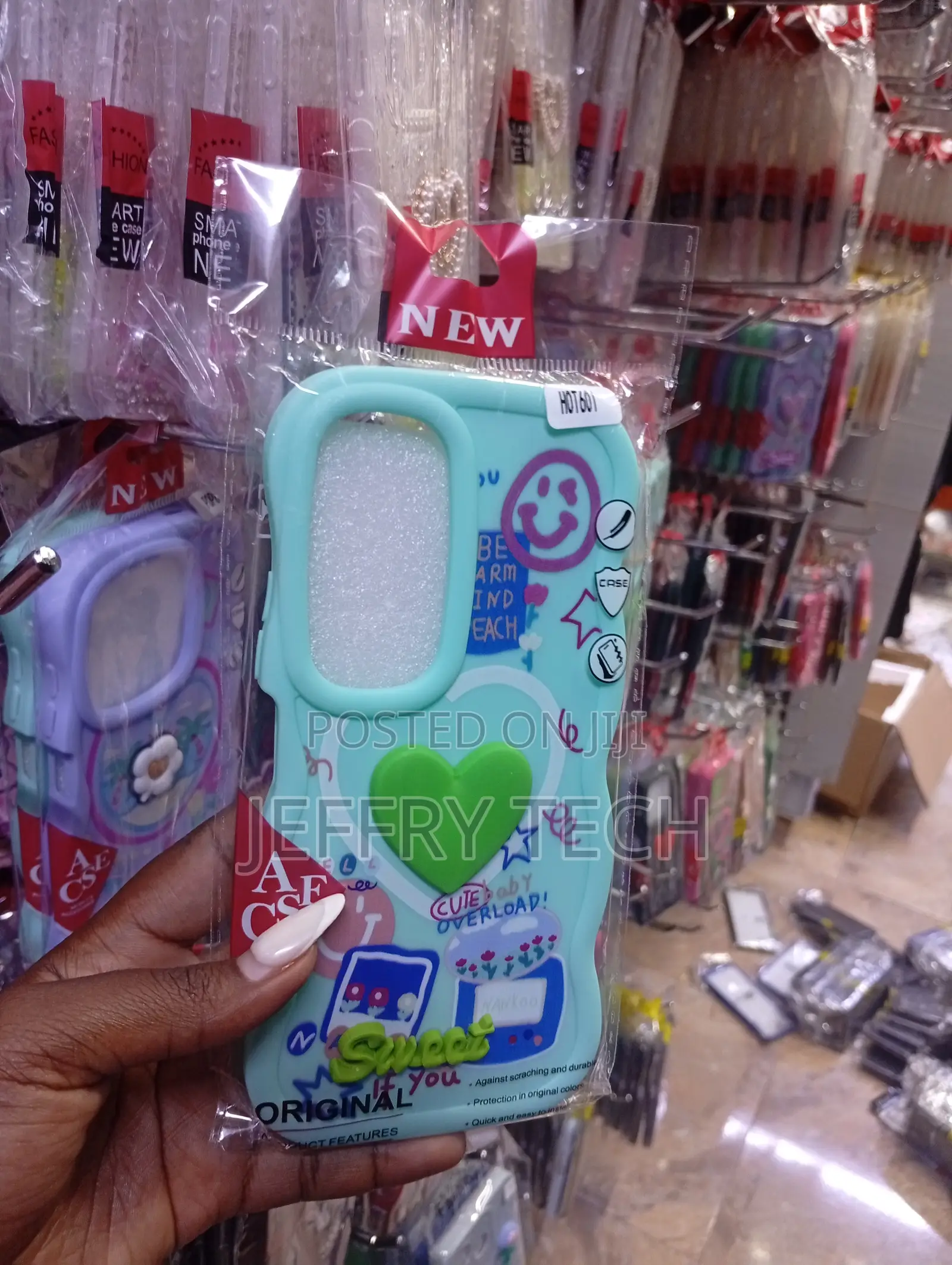 Infinix Hot 60 Light Green (Mint) Silicone Phone Case