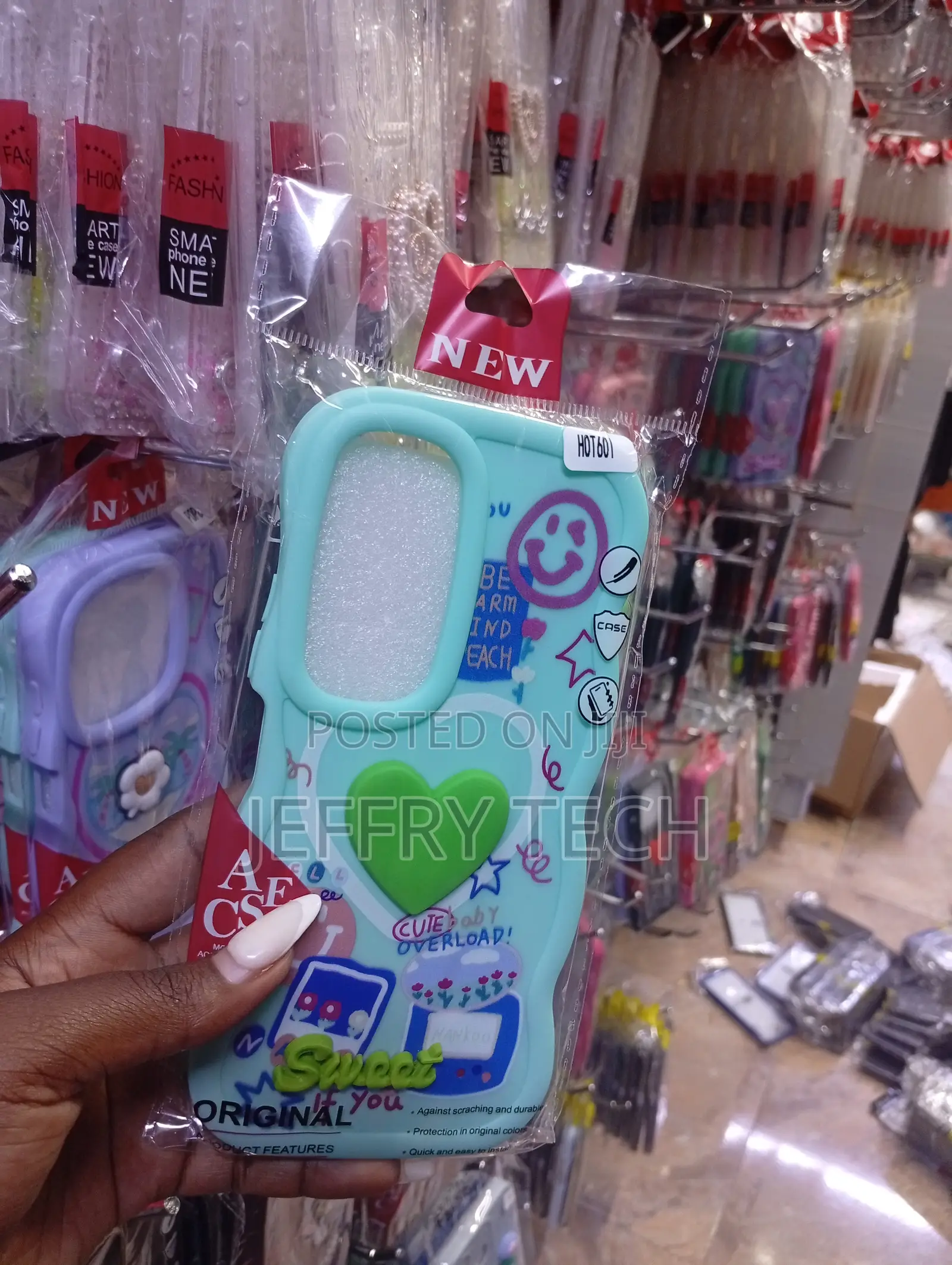 Infinix Hot 60 Light Green (Mint) Silicone Phone Case