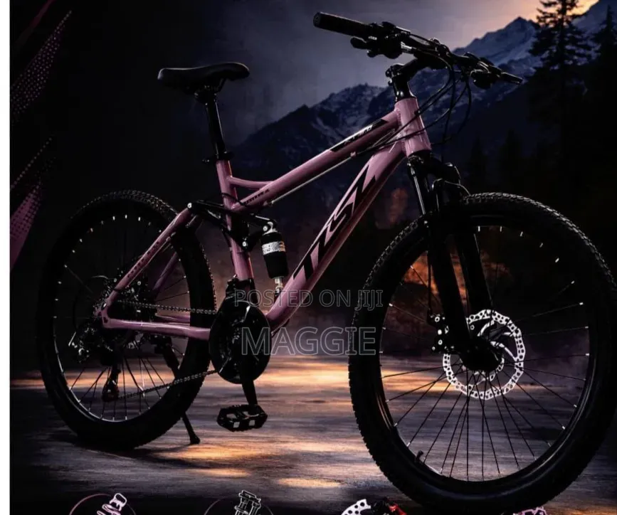 26" MTB Model Lv003 Pink Bike