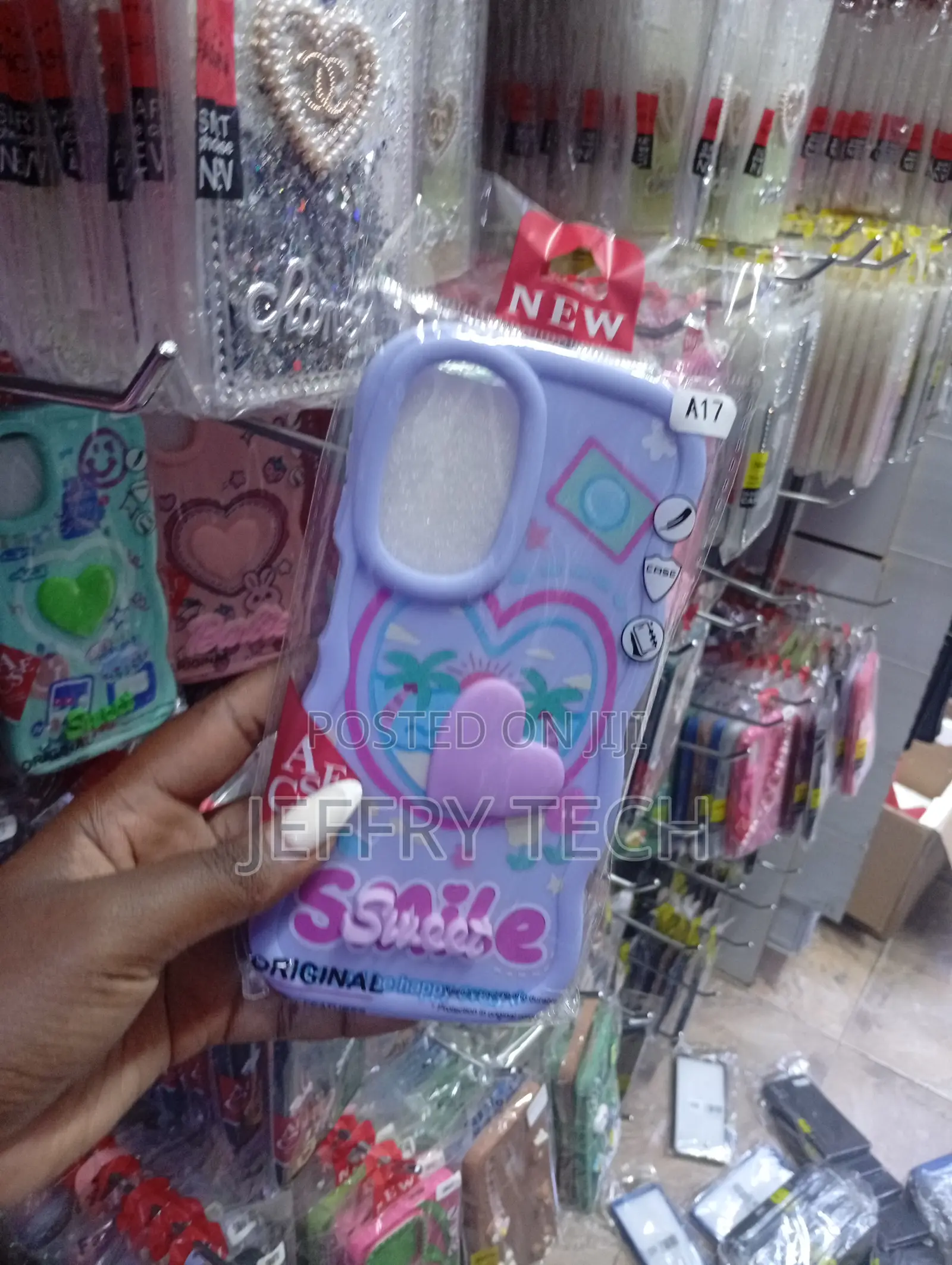 Infinix, Tecno, Oppo, and Realme Light Purple Base Case