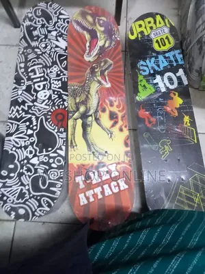 Large Skateboard With Grip Tape