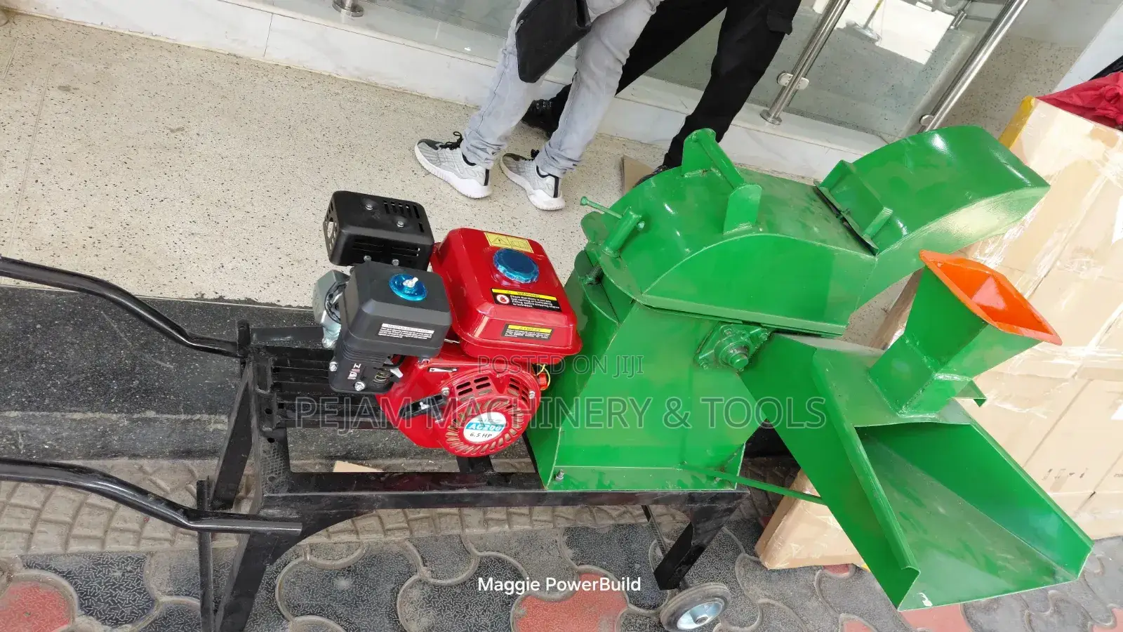 Engine Driven Animal Feedchopper With 8.5hp