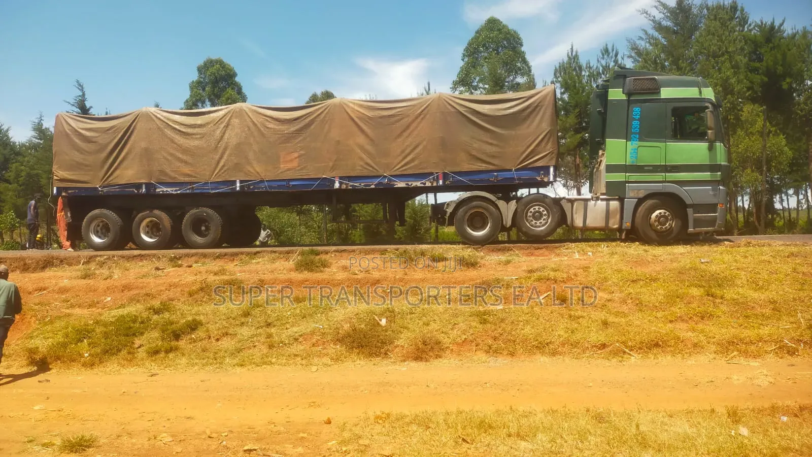 Open•Body^Trailers.Fleet Available for Return Loads.Eldoret Nairobi.