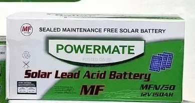 Powermate Solar Batteries 35ah