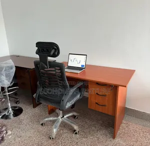 1.2m Three Drawer Office Desk and Chair