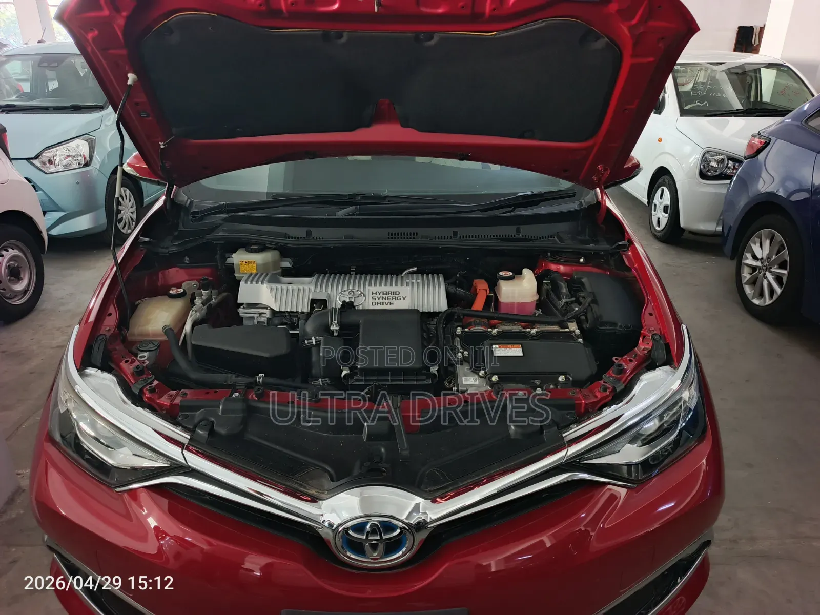 Toyota Auris 2019 Red