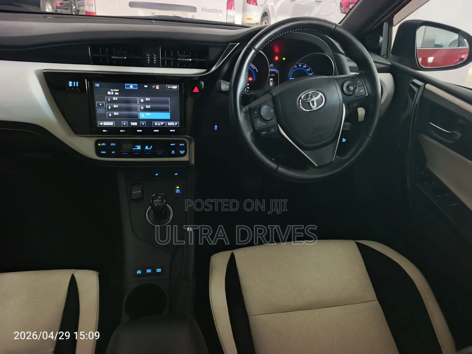 Toyota Auris 2019 Red