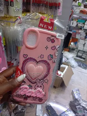 Pink Barbie-Themed Phone Case Designed for the Samsung Galaxy A05
