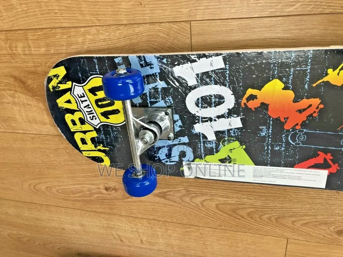 Large Skateboard With Grip Tape