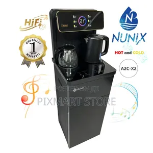 Nunix A2c-X2 Bottom Load Water Dispenser Hot Cold Black