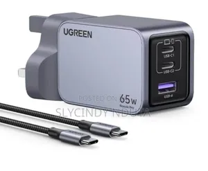 Ugreen Nexode Pro 3-Ports Gan Faster Charger