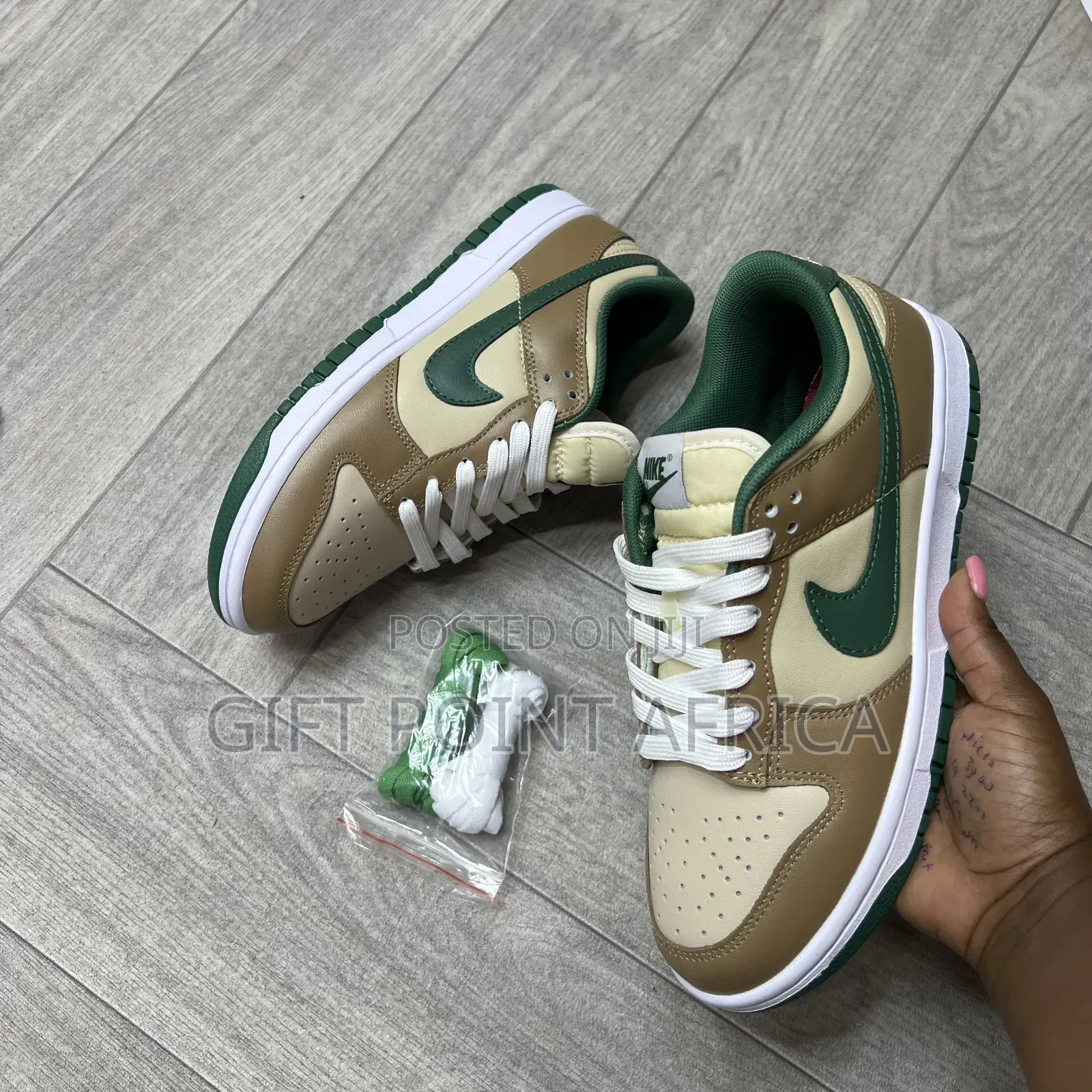 Nike Dunk Low Retro Sneakers in the "Rattan Gorge Green"