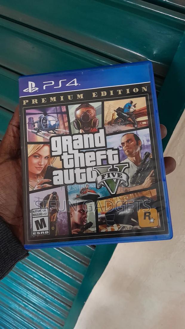 Gta5 Used Ps4 Game