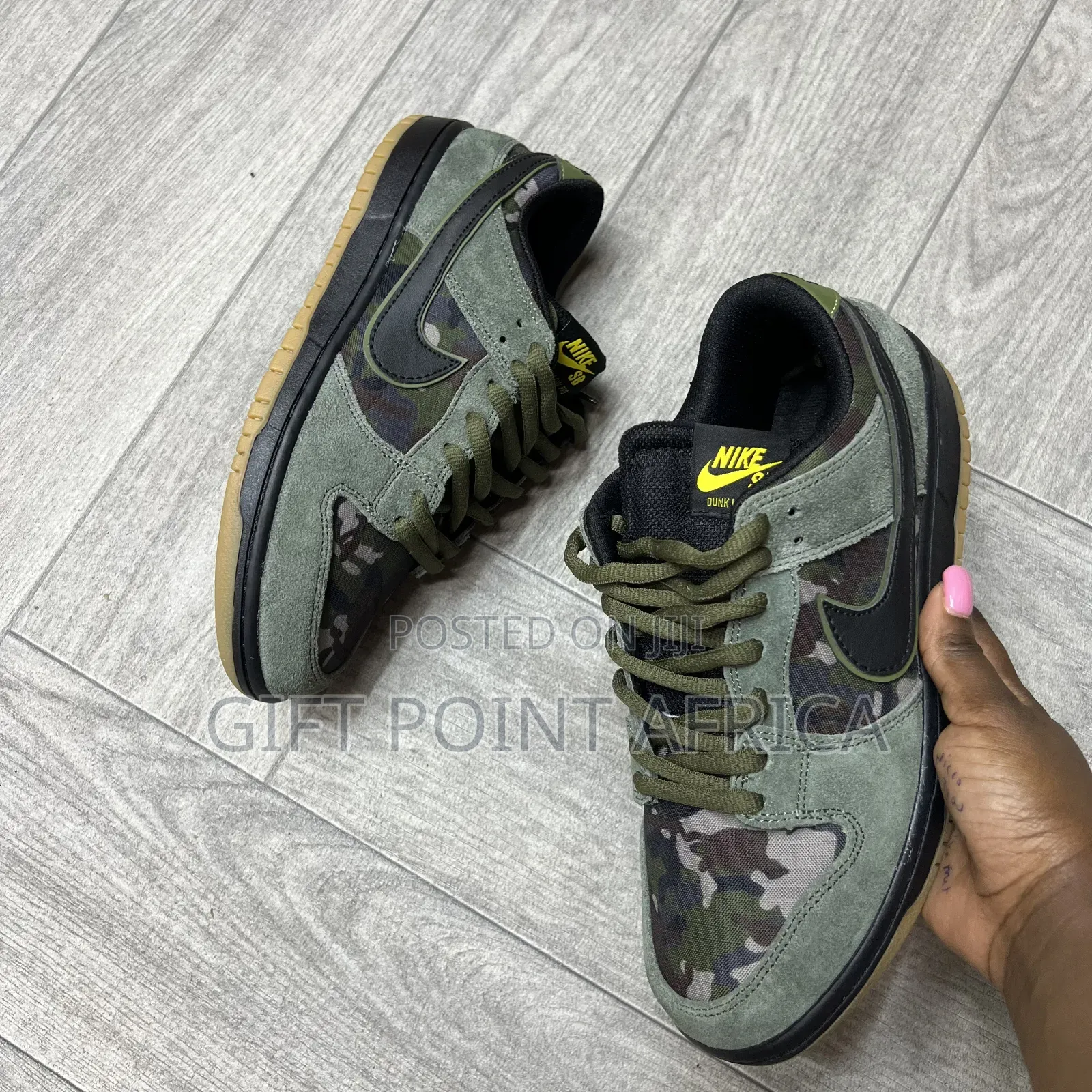 Nike Sb Zoom Dunk Low Pro in the 'Camo' Sneakers
