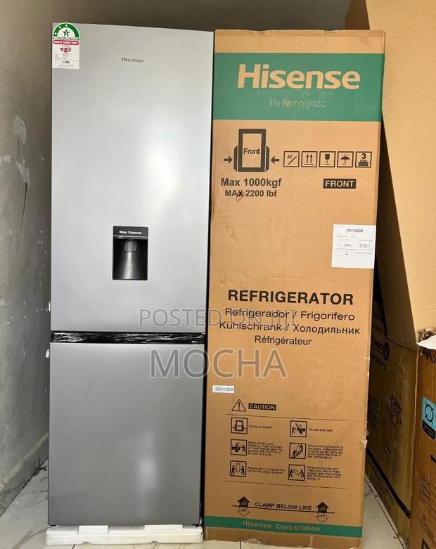 Hisense 268 Liters Ref265dr Bottom Freezer Fridge