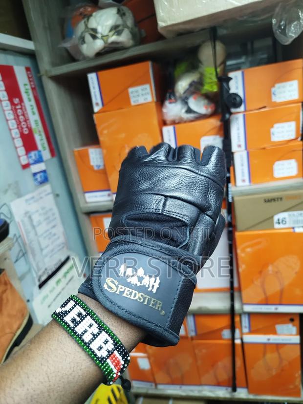 Pure Leather Gym Gloves//Speedster - thumbnail 3