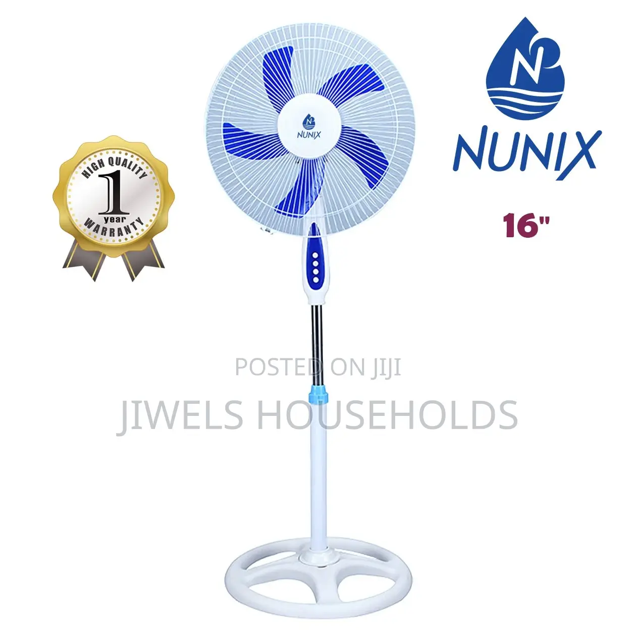Nunix 16 Inches Free Standing