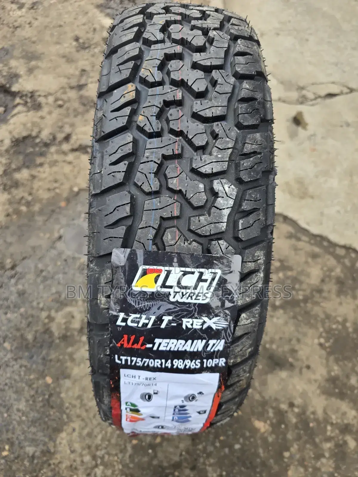 175 /70 R14 LCH Tyres (All Terrein) Commercial.