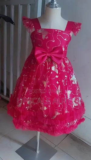 Fashion Butterfly Girl Dress