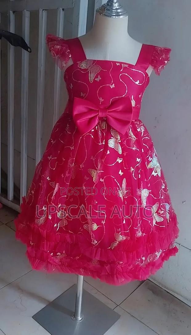 Fashion Butterfly Girl Dress