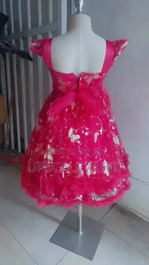 Fashion Butterfly Girl Dress