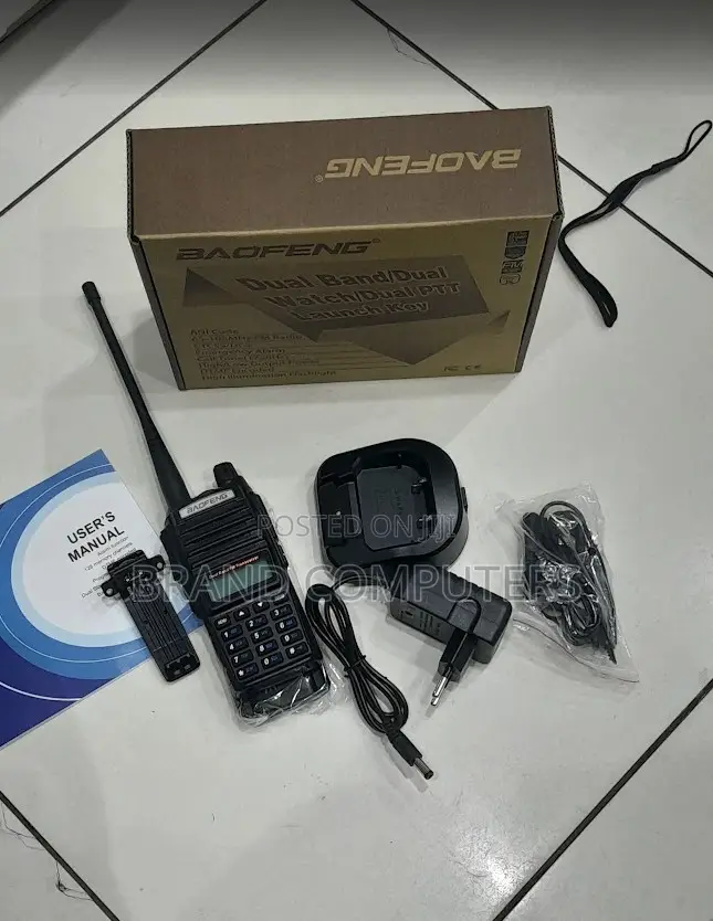 Baofeng Uv82 Long Range Walkie Talkie With Dual Display