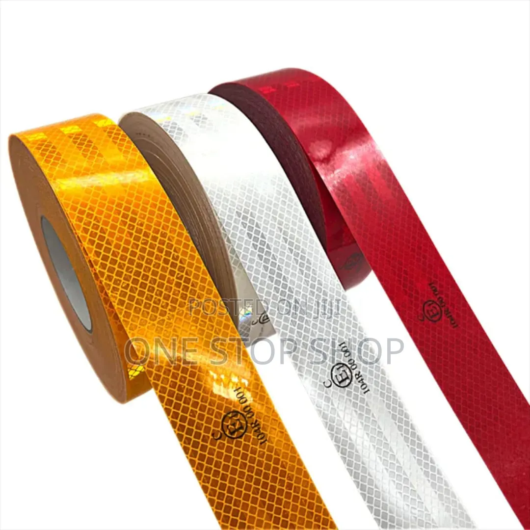 25m High Visibility Truck Reflective Tape For Road Safety Markings