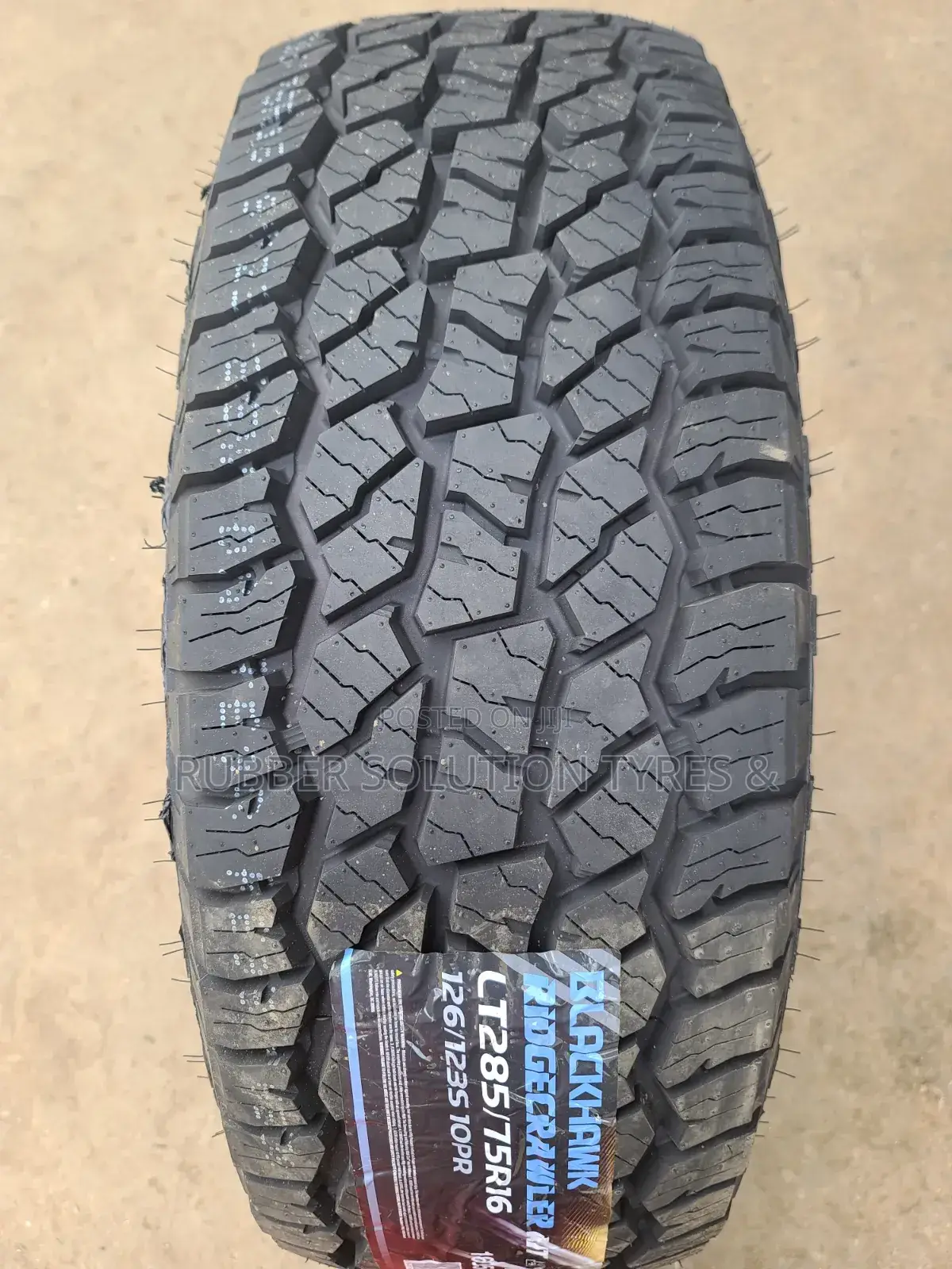 285/75r16 Blackhawk Tyres L/T10pr Ridgecrawler