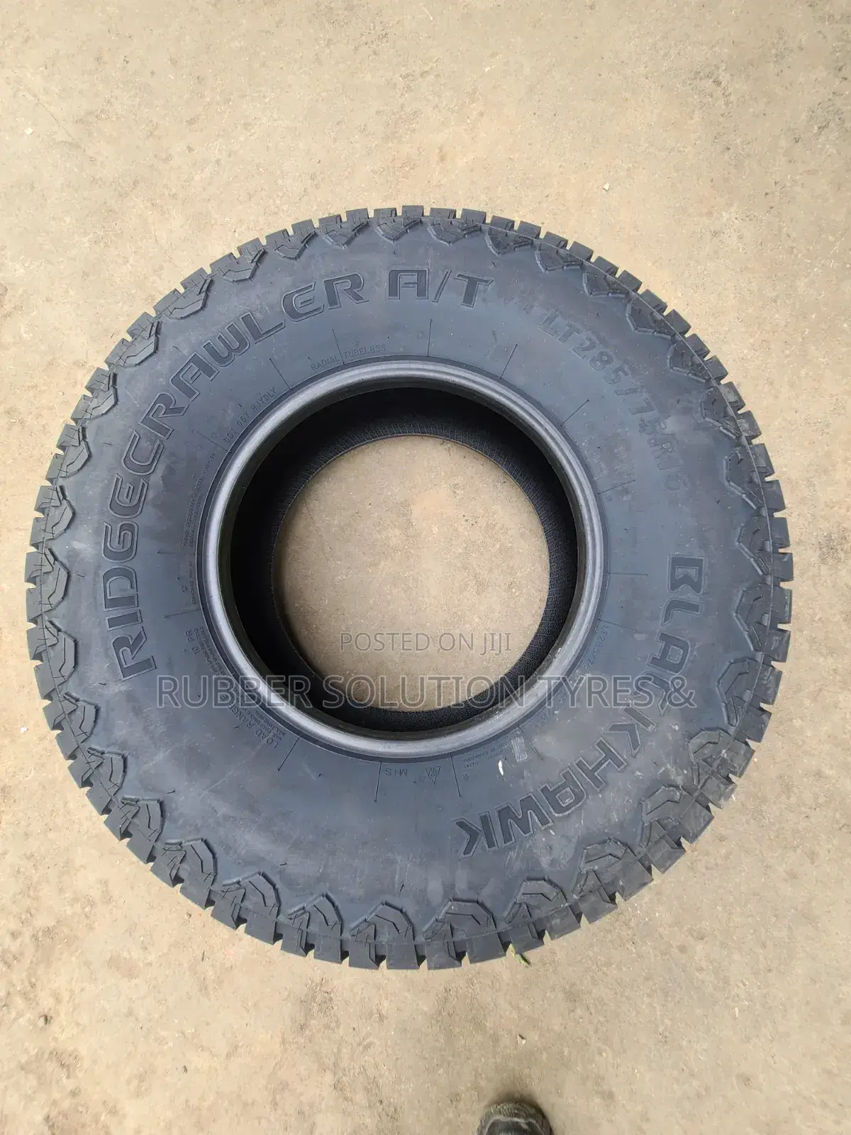 285/75r16 Blackhawk Tyres L/T10pr Ridgecrawler